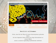Tablet Screenshot of happy-sound-krefeld.de